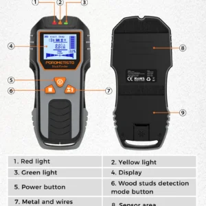 6 Em 1 Detector De Scanner De Parede - Imagem 20