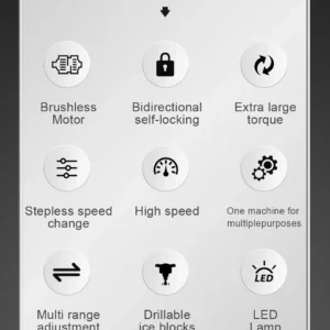 Kamolee Brushless Broca Eletrica Impacto Ice - Imagem 8
