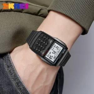 Skmei 2255 Relogio Para Homem Duplo Tempo Contagem - Imagem 4
