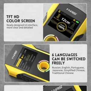 Detector De Parede Fnirsi Novo Design Localizador - Imagem 8