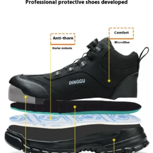 Sapatos De Segurança Com Biqueira De Aço - Imagem 9
