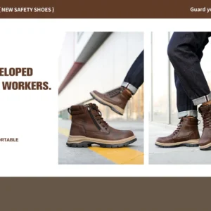 Botas De Trabalho Masculinas A Prova De Punctura - Imagem 18