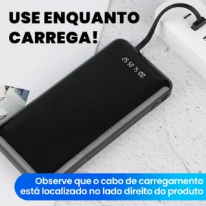 Power Bank 20000Mah Carregador Portatil Rapido - Imagem 5