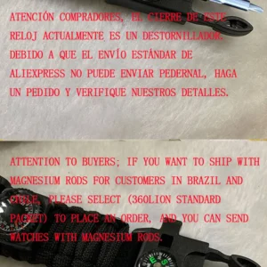 Shiyunme Relogio Masculino De Sobrevivencia Ao Ar - Imagem 8