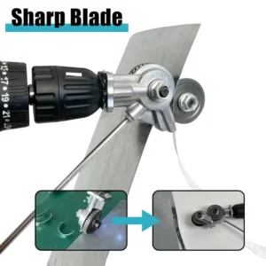 Broca Eletrica Converter Tesoura tador De Placa - Imagem 9