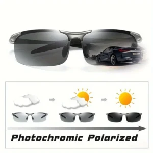 Oculos De Sol Polarizados Com Funcoes Visuais Para - Imagem 3