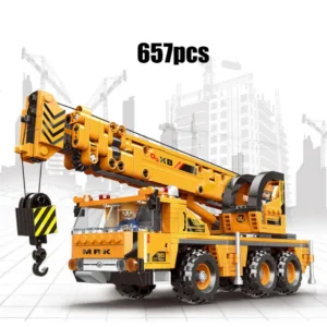 Cidade Tecnica Moc Wheelloader Carro Caminhao De - Imagem 16
