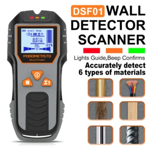 6 Em 1 Detector De Scanner De Parede