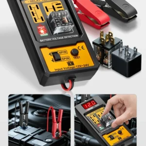 Testador De Rele Automotivo 12V 24V Universal 4 - Imagem 12