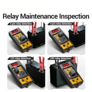 Testador De Rele Automotivo 12V 24V Universal 4 - Imagem 6