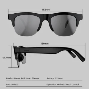 Oculos Inteligentes Lenovo 8K Hd Com Reproducao De - Imagem 17