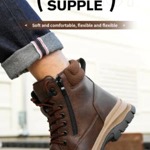 Botas De Trabalho Masculinas A Prova De Punctura - Imagem 24