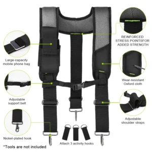 Suspensorios Acolchoados Jakah Arnes De Ombro - Imagem 16