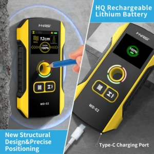 Detector De Parede Fnirsi Novo Design Localizador - Imagem 5