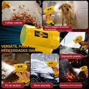 Soprador Turbo Sem Fio 20V 4Ah 84Db - Imagem 10