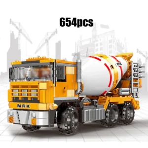 Cidade Tecnica Moc Wheelloader Carro Caminhao De - Imagem 21