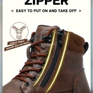 Botas De Trabalho Masculinas A Prova De Punctura - Imagem 15
