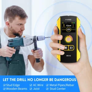 Detector De Parede Fnirsi Novo Design Localizador - Imagem 3