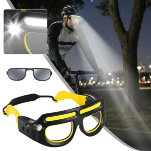 Oculos De Seguranca Led Recarregaveis Com Farois - Imagem 13