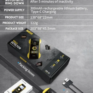 Detector De Parede Fnirsi Novo Design Localizador - Imagem 19